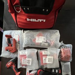 Hilti 5 Tool Combo Set - New 
