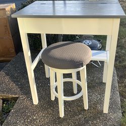 Table/ Desk  with swivel chair