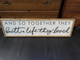 Decorative House Sign