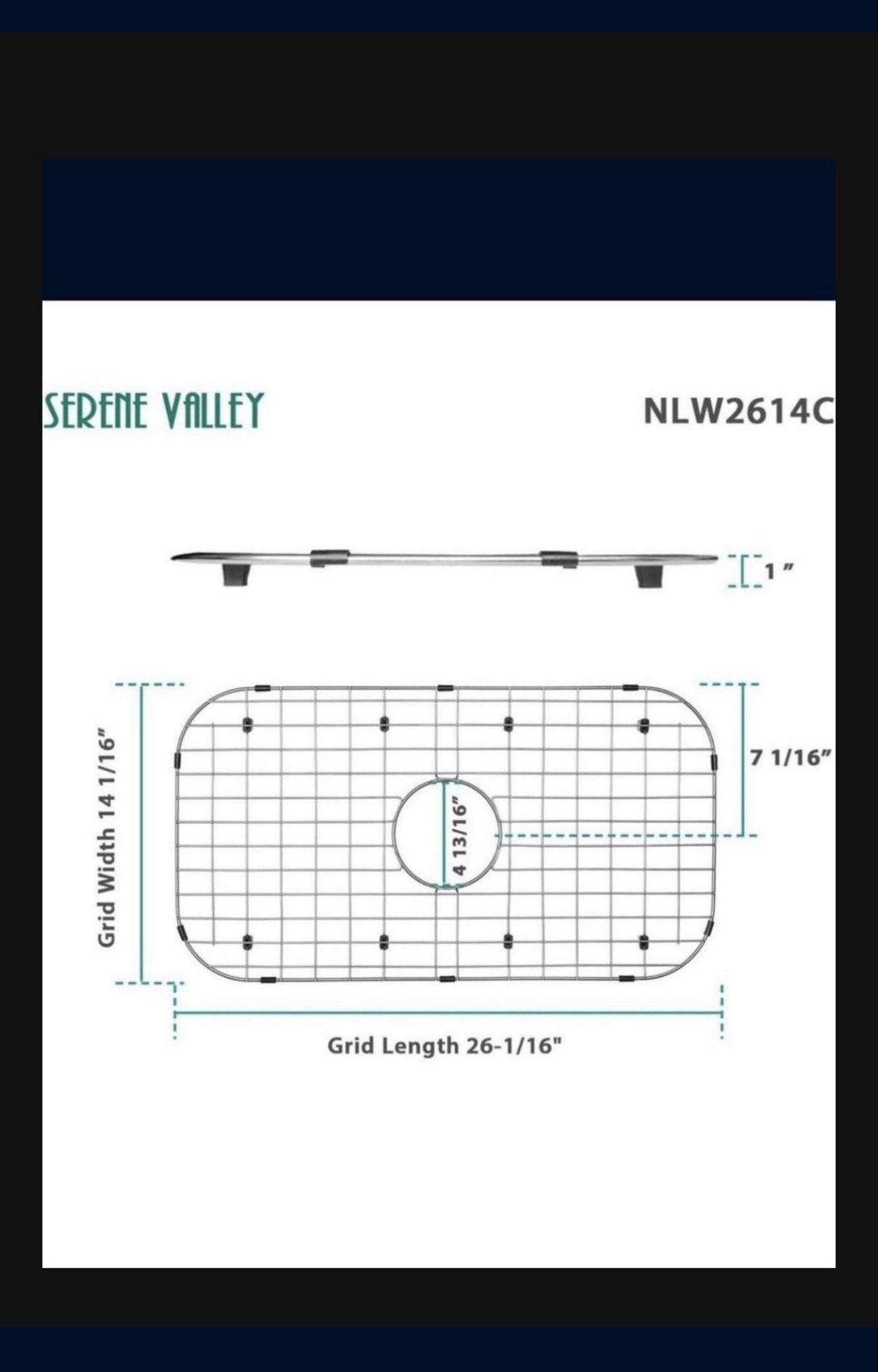 Sink Protector Grill New 26 1/16 X 14 1/16 $45