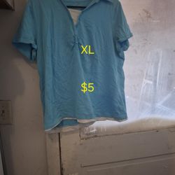 Xl Blue Shirt 