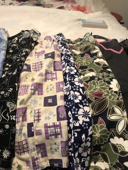 S m l scrub and pants all for 40