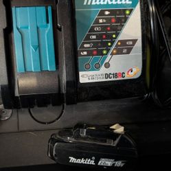 Makita 18v Battery And Charger