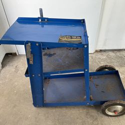 Chicago Welding 100lb Welding Cart Used