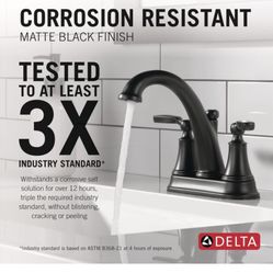 Delta Two Handle Centerset Bathroom Faucet