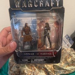 Warcraft Kithara vs. Farina Soldier Mini Figure