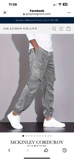 Grayson grant Corduroy Joggers