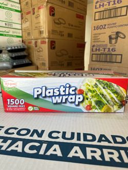 Plastic wrap 1500ft