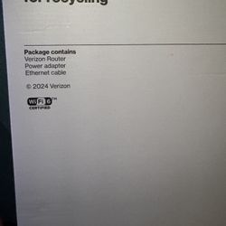 New Verizon Router