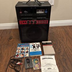 Lonestar VTG Singalodeon Input Cassette Karaoke Machine works great