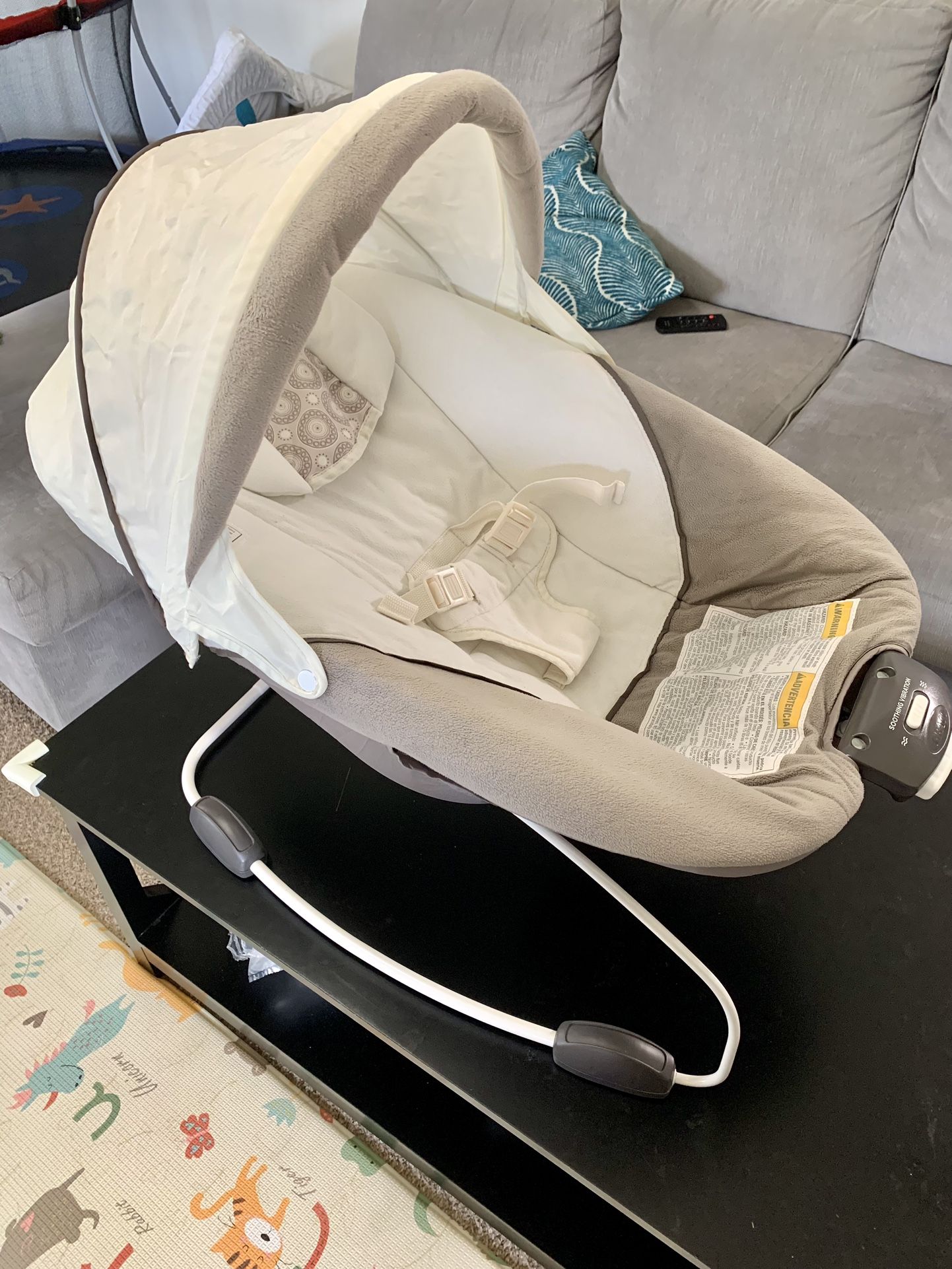 Graco Infant Vibration Bouncer Pack N Play Compatible
