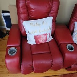 Red Theater Chairs
