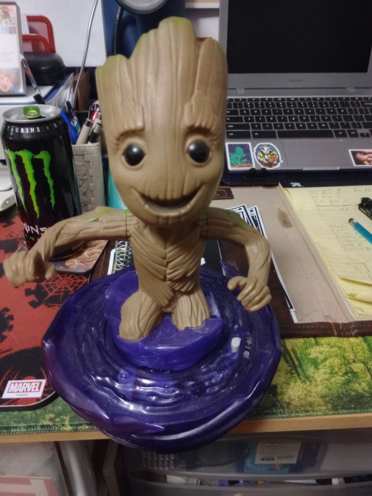 Spinning Sound Activated Groot