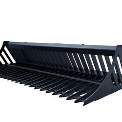 BRAND NEW! SKID STEER ROCK BUCKET 66” /72” /78”/84”
