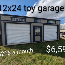 12X24 Toy garage