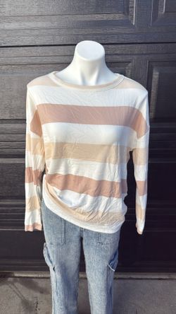Striped Long Sleeve $12 Small Medium And Large 