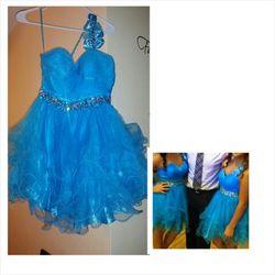 Gorgeous blue party dress