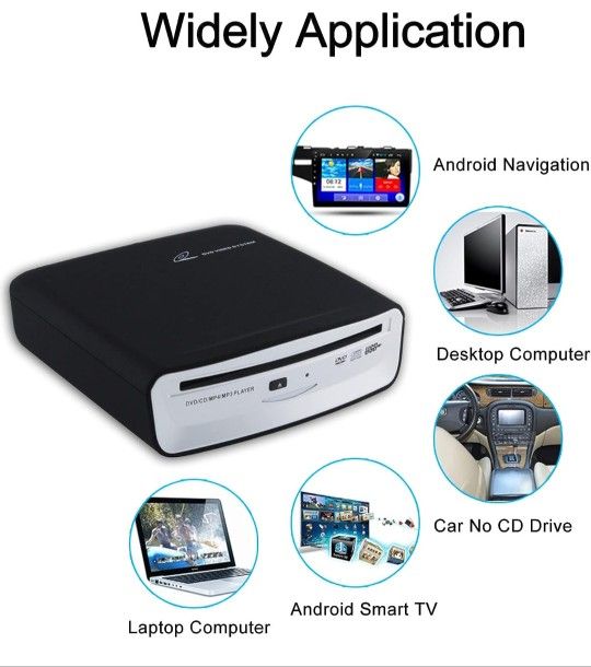 USB External Universal CD Player for Car / Laptop