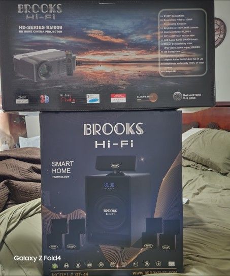 Brooks Hi-Fi Home Theater Smart Technology Cinema