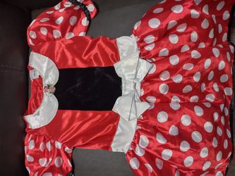Girl Mini Mouse Costume