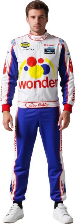 Ricky Bobby Costume Talladega Nights Race Car Driver Suit - Size Small