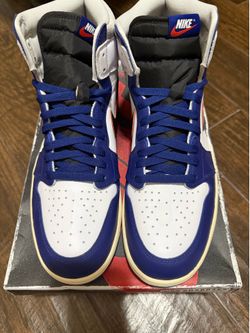 Air Jordan 1 Retro High OG, white/black-neutral grey, men’s size 12