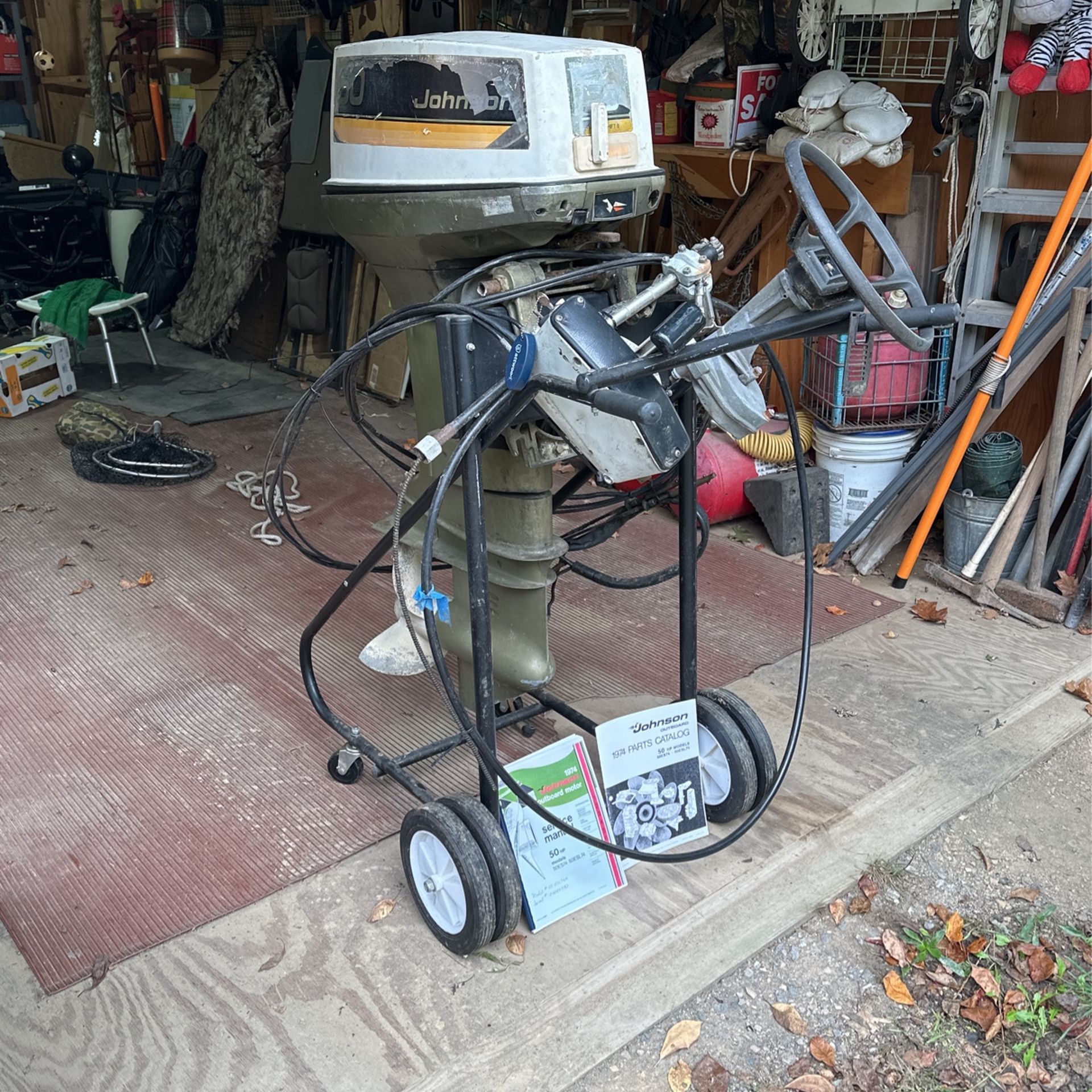 1974 Johnson 50 ESL74M