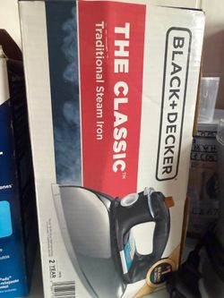 BLACK+DECKER The Classic Traditional Steam Iron (модель F67E)