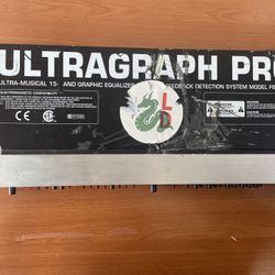 Ultragraph Pro FBQ1502 Graphic Equalizer Feedback Detection Module 