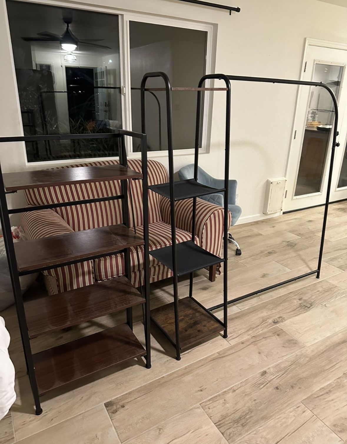 Clothing Rack and Shelving