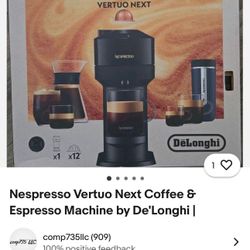 Nespresso Machine By De’Longhi