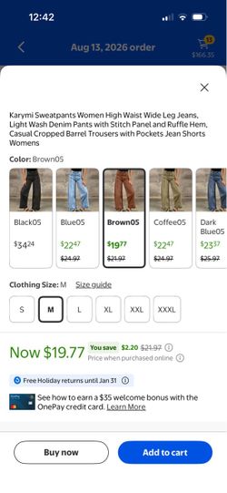 Size medium jeans