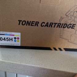 5  045H NEW Canon Laser Printer Black And Color Ink Cartridges