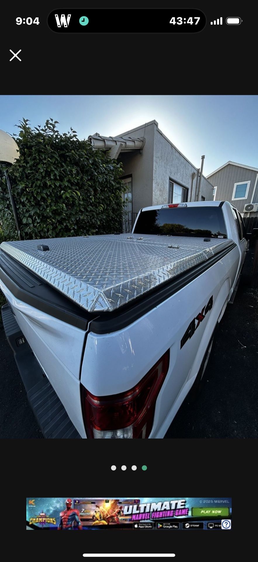 Diamond Back Bed Cover