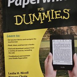 Kindle Paperwhite for Dummies