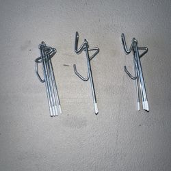 Lot of Various Hooks for Hanging Drapes