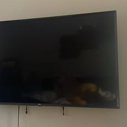 50” LG TV And Wall Mount