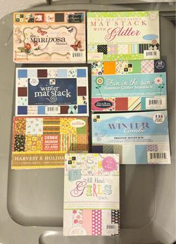 DCWV Scrapbook Paper Pads “MATSTACKS “4.5“ x 6.5“