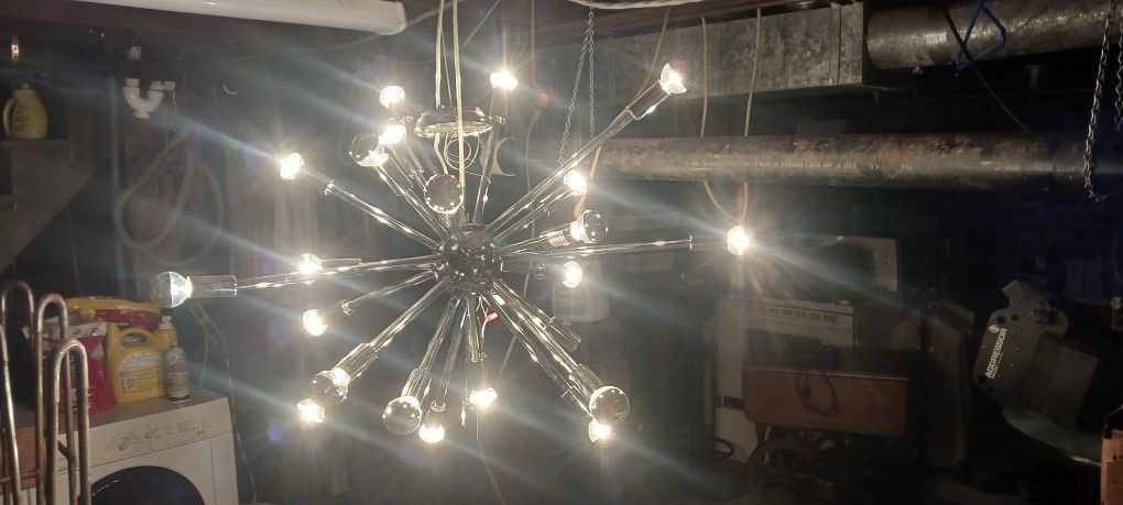 Arteriors Home Item # 89978 Sputnick Style Light Fixter New In Box