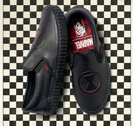 NEW Vans Marvel Black Widow Sneakers