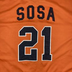 Baltimore Orioles Sammy Sosa Baseball Jersey (2004)  Size 2XL (52)