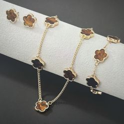 Brown Jewelry Set