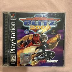 NFL Blitz 2000 (PlayStation 1 PS1) CIB COMPLETE & TESTED