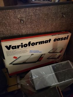 1970s dark room supplies and tools