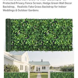 Artificial grass wall panels