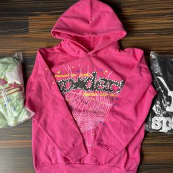 Sp5der Hoodie Size Medium 