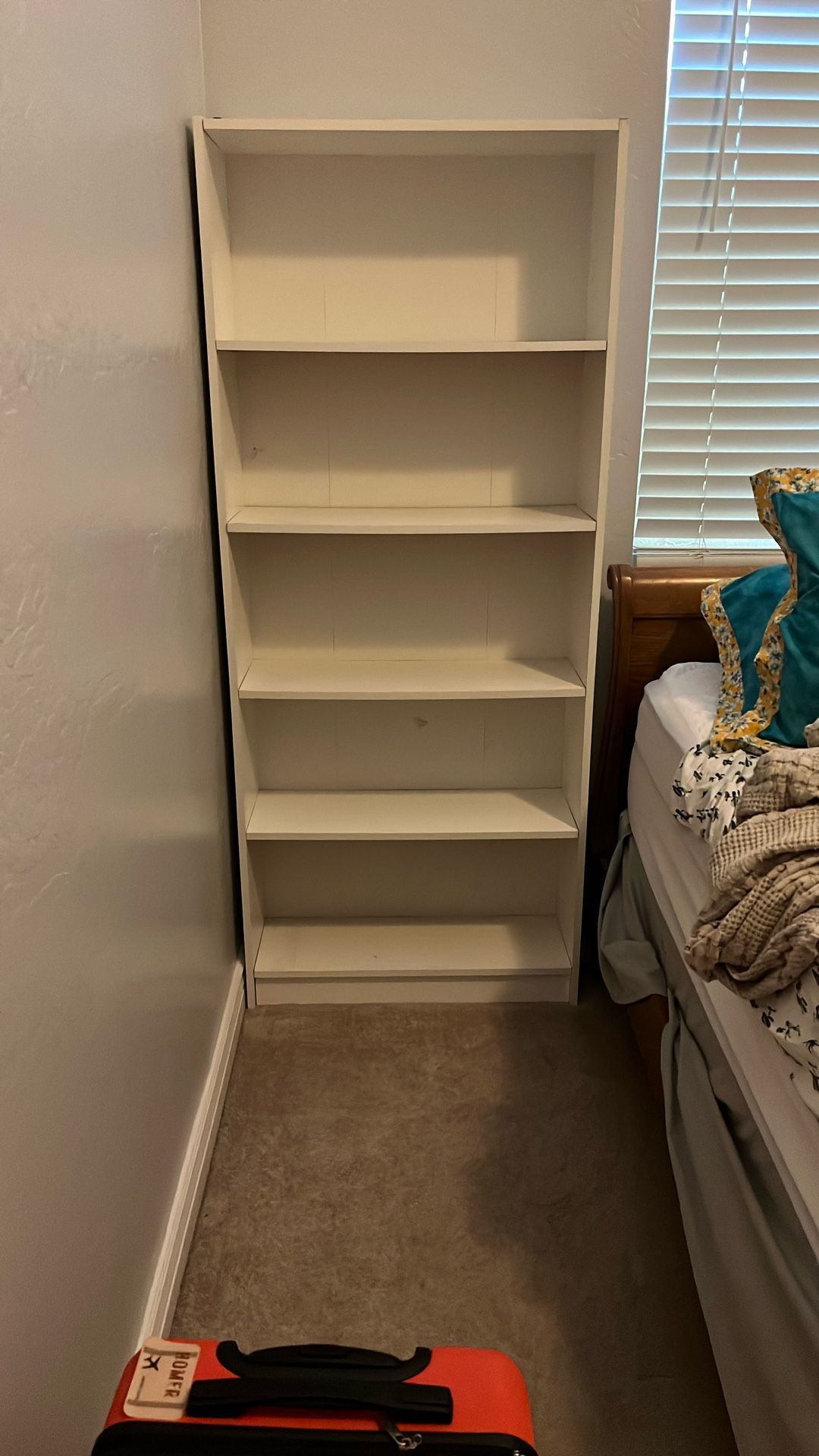 White Bookshelf