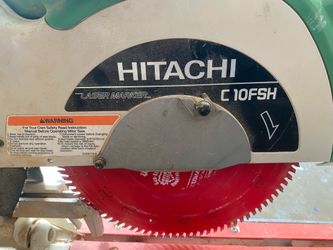 Hitachi saw + workstation