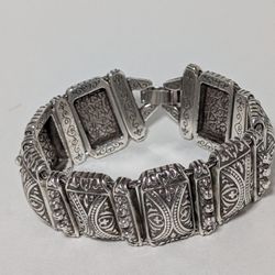 Brighton Slide Bracelet Silver Tone 