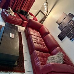 Sofa Sectional Italian Leather
